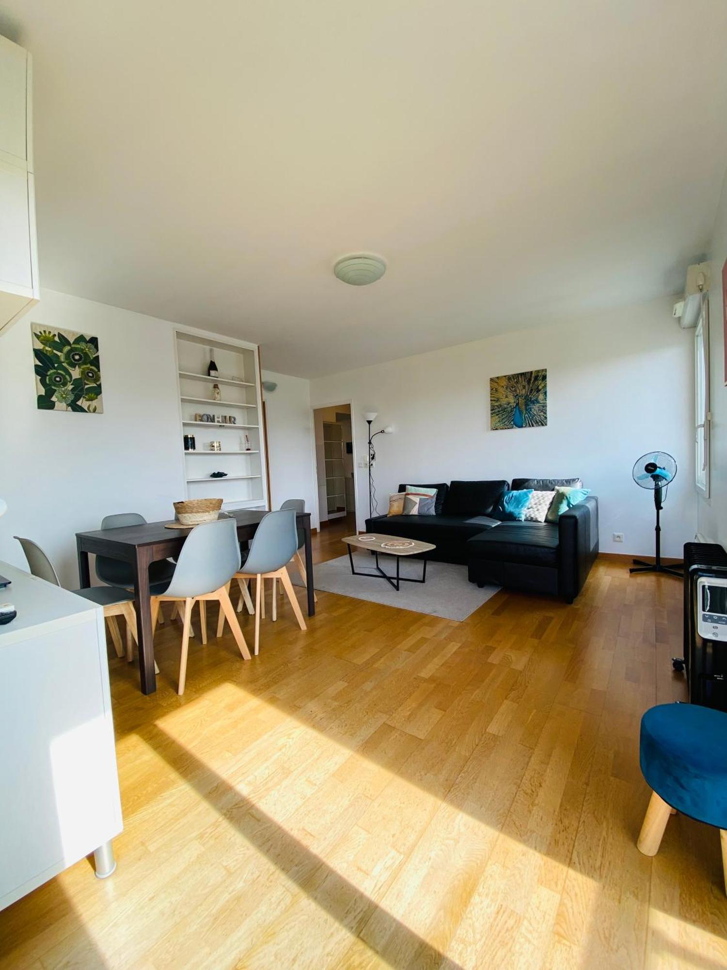 Charmant Appartement 3 Pieces Proche Rer & Disney Montévrain Exterior photo